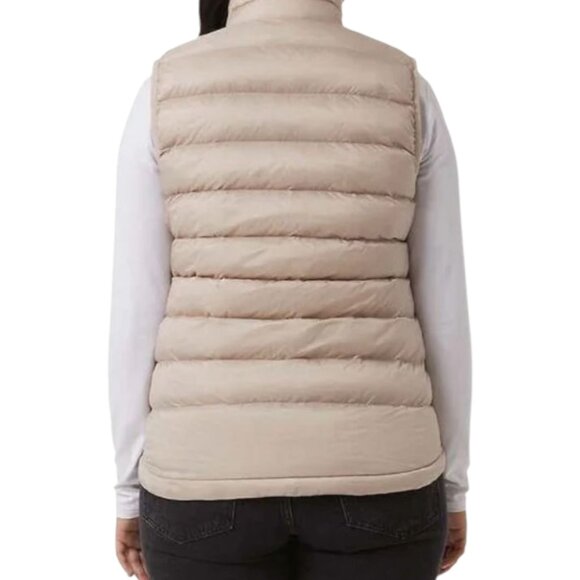 LNWOT 32 DEGREES Beige Lightweight Puffer Vest sz S - Picture 2 of 8